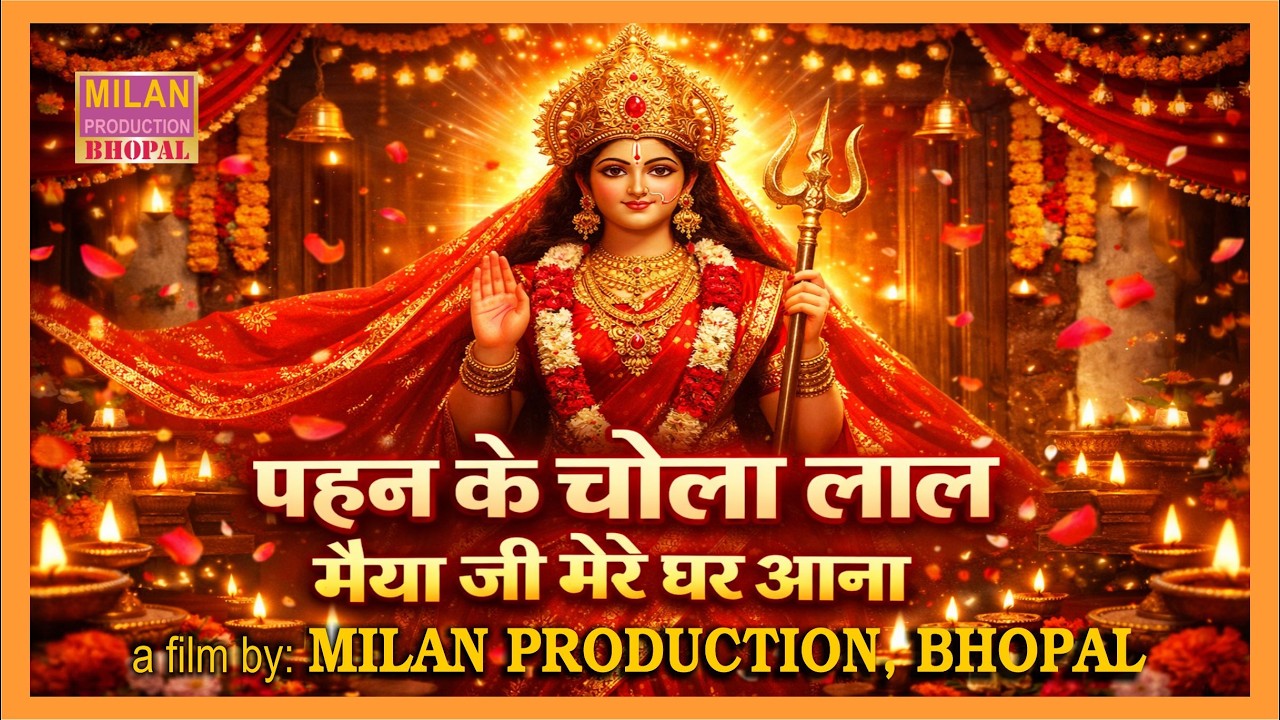 पहन के चोला लाल मैया जी मेरे घर आना 🙏 | Navratri Special Durga Bhajan | Mata Rani Bhajan 2026