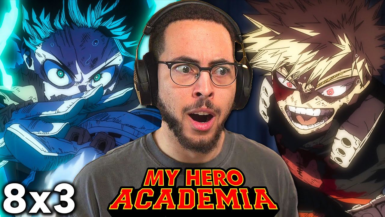 Bakugo vs All For One! | MY HERO ACADEMIA Season 8 Episode 3 REACTION!