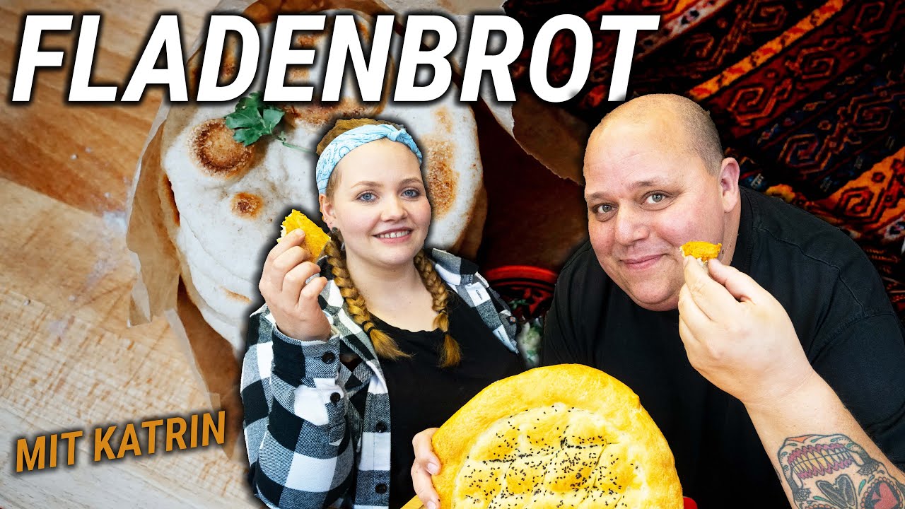 Rezept: Selbstgemachtes Fladenbrot |  Türkisches Rezept | by Bernd Zehner