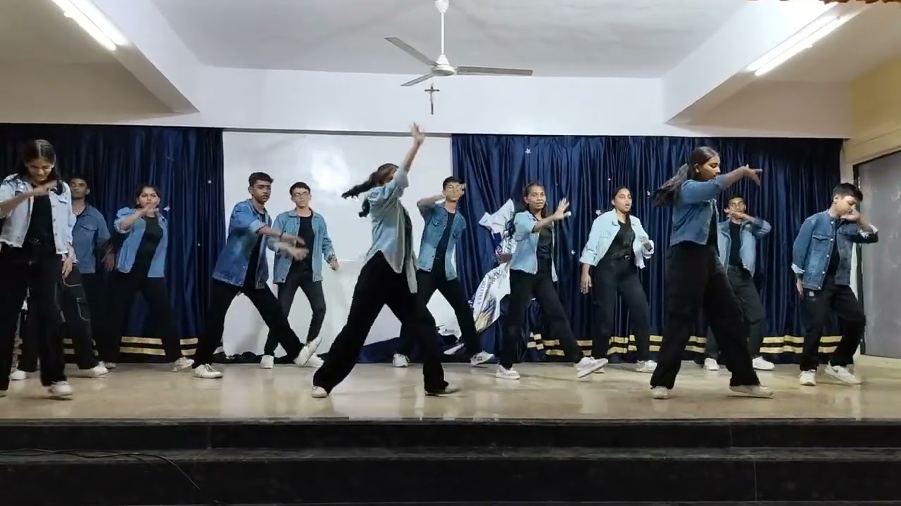 Vibrant Dance Performance by Std. IX Students ✨