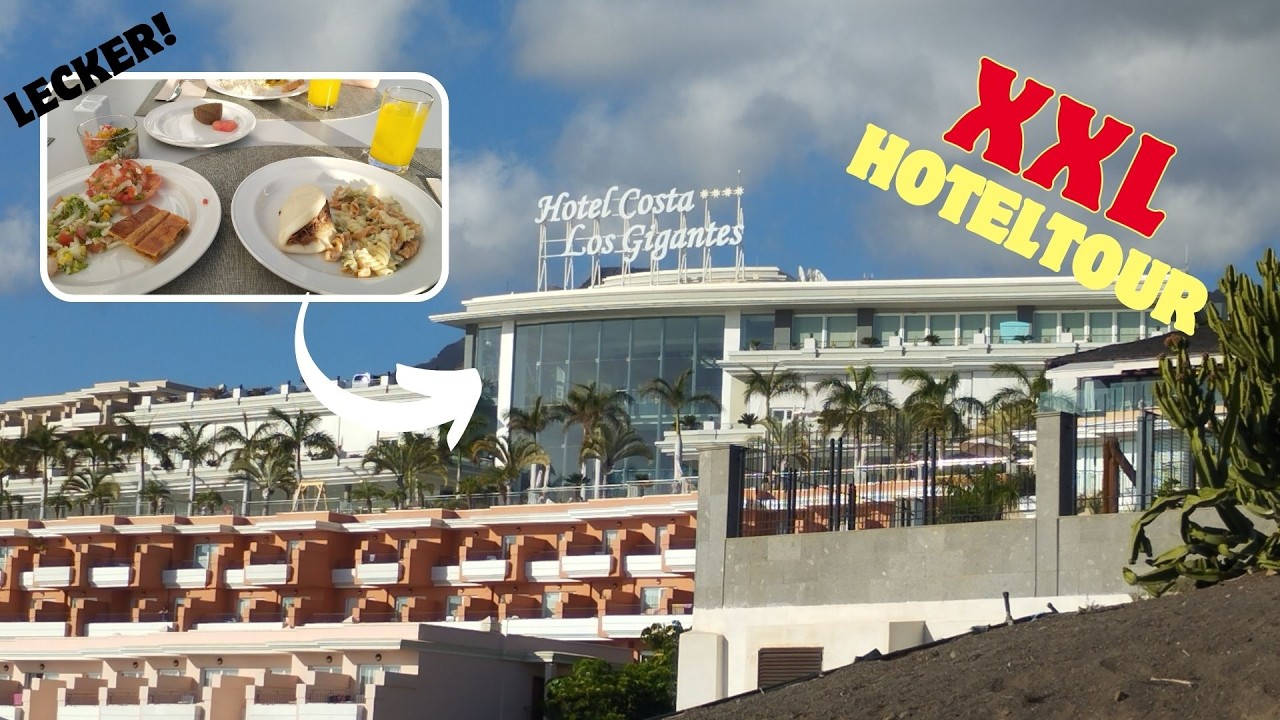 Traumurlaub auf Teneriffa 🏝️ | XXL Hoteltour durch das Hotel Landmar Costa Los Gigantes ☆☆☆☆!