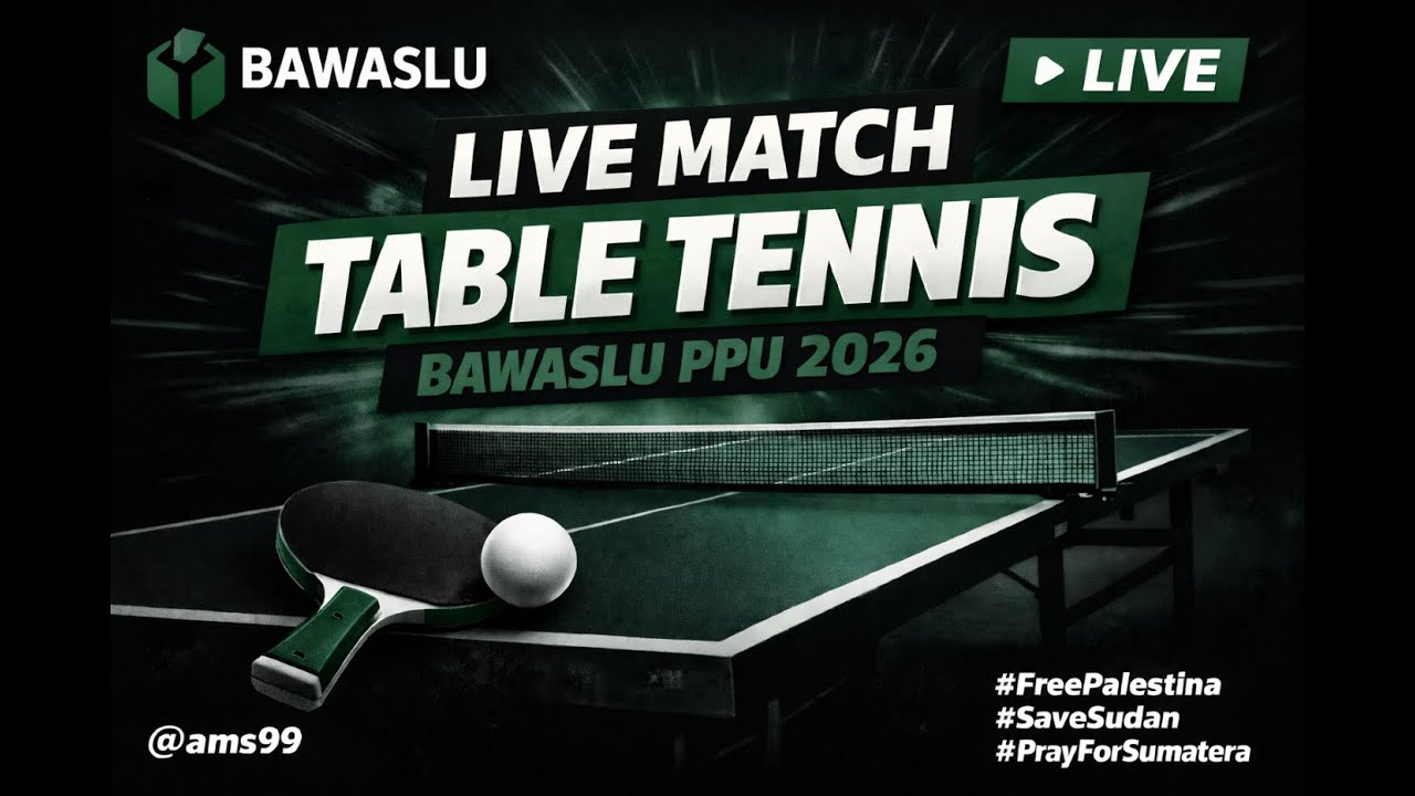 LIVE TABLE TENNIS BAWASLU PPU 19 JANUARI 2026 #tabletennis #pingpong #tenismeja #wtt #ittf #sport
