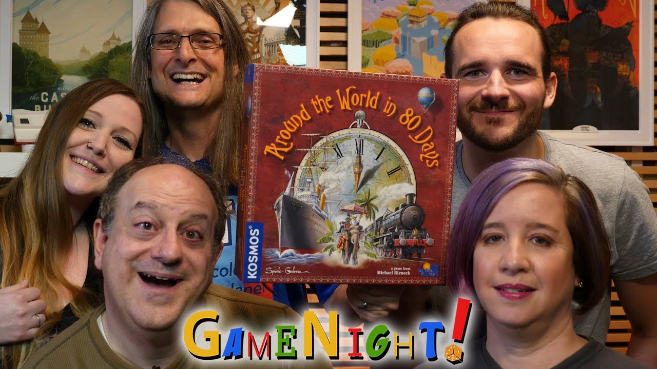 Around the World in 80 Days - GameNight! Se7 Ep14 - How to Play and Playthrough