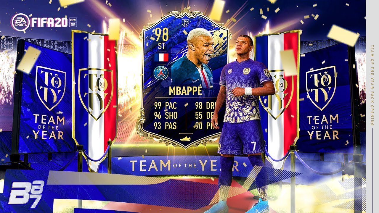 MENTAL! I PACKED TOTY 98 MBAPPE! TOTY IN A PACK! | FIFA 20 ULTIMATE TEAM