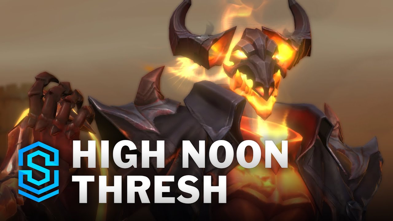 High Noon Thresh Wild Rift Skin Spotlight