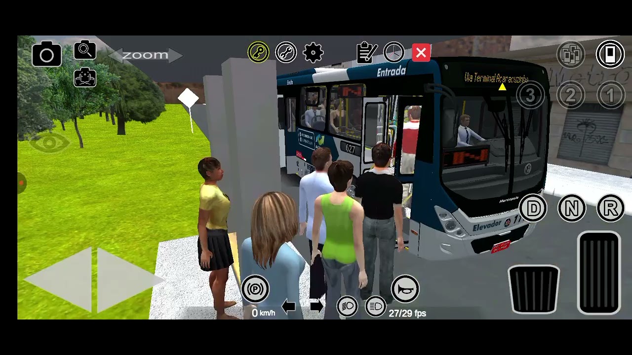 Fazendo a linha 004 no mapa Acaracuzinho 