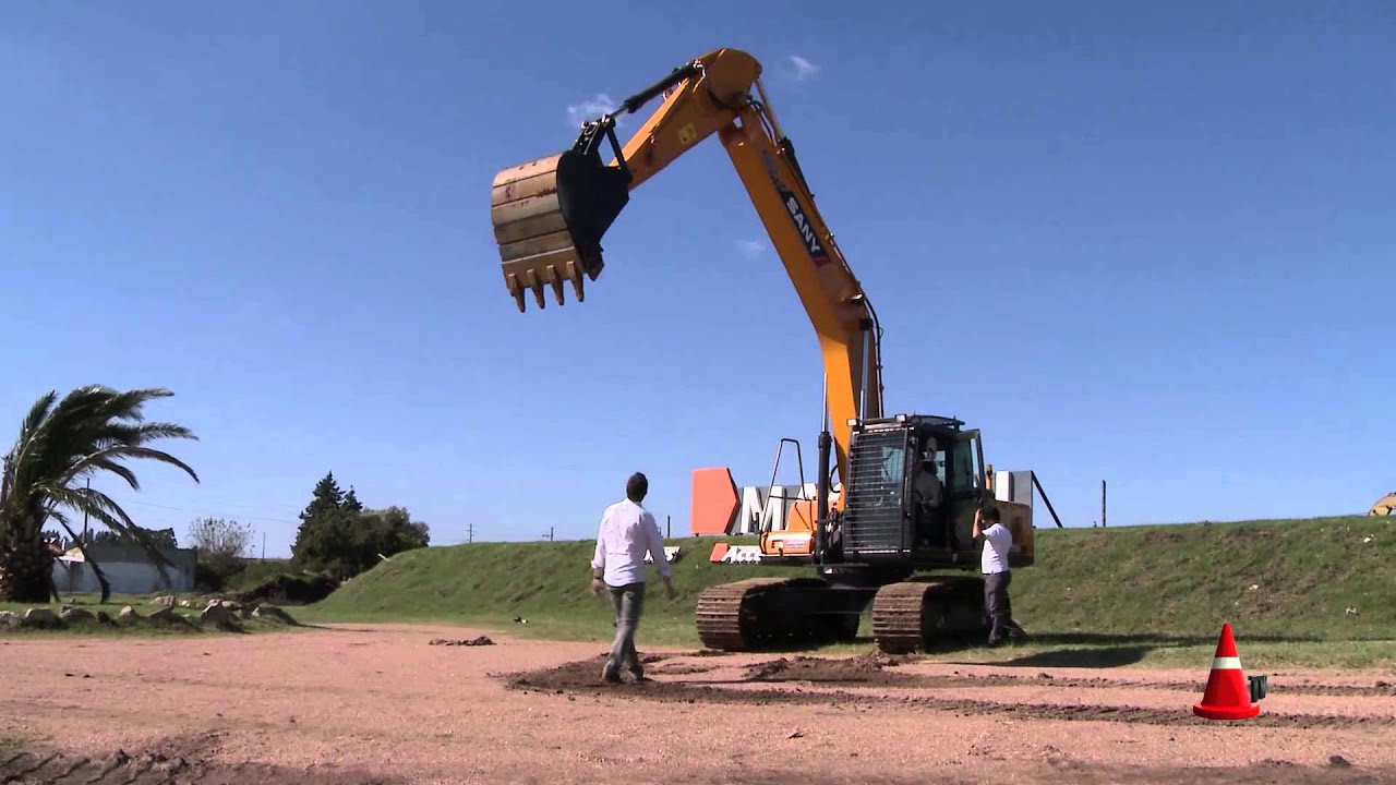 TEST Excavadora SANY SY215C - 21tns - Motor Mitsubishi 153HP - MAQVIAL