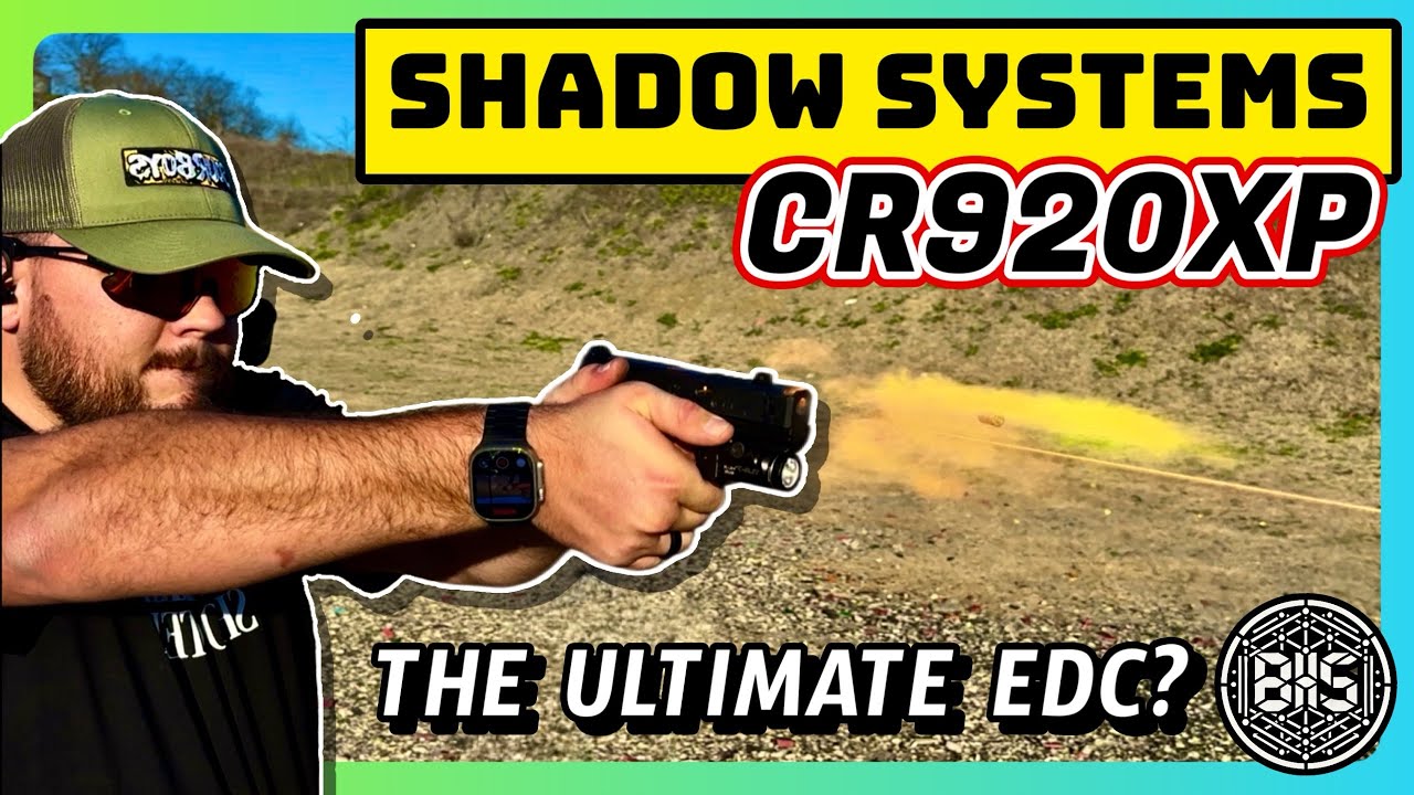 Shadow Systems CR920XP | The Ultimate EDC??(DOWN RANGE REVIEW)