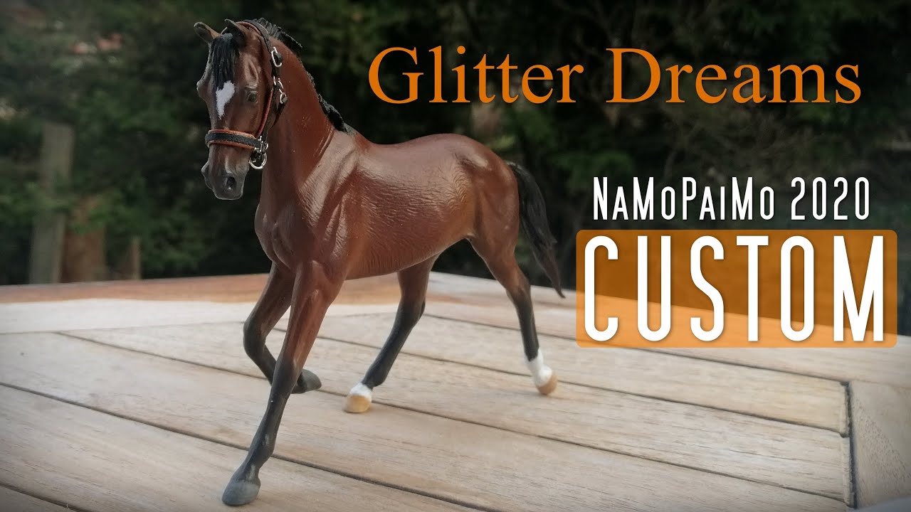 Custom 🐴 | Glitter Dreams | Przeróbka modelu konia CollectA [NaMoPaiMo 2020]