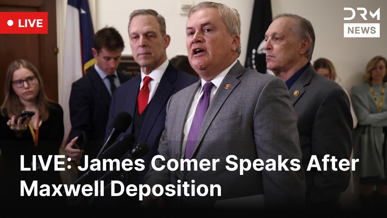 LIVE: Oversight Chair Comer Holds Post-Deposition Gaggle | DRM News