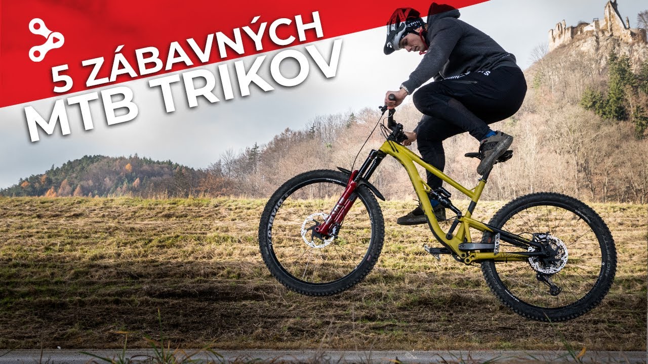 5 ZÁBAVNÝCH MTB TRIKOV! ZVLÁDNEŠ ICH TIEŽ? | BIKE MISSION