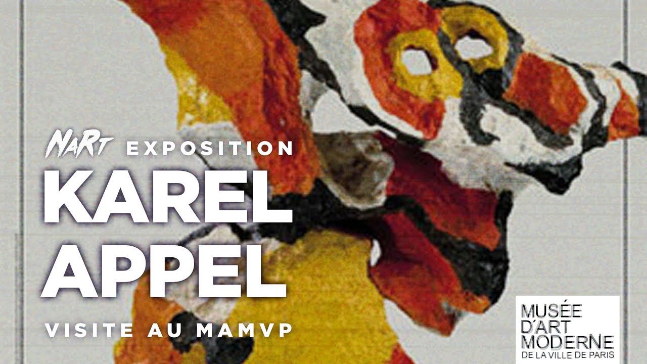 L'art est une fête ! Exposition Karel Appel au MAMVP