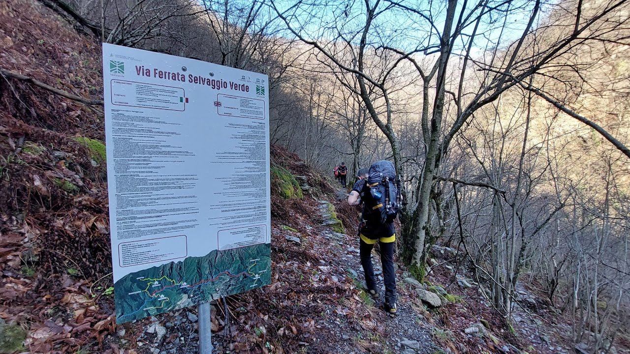VALGRANDE. Traversata  Bignugno(Rovegro)-Colloro. 4K
