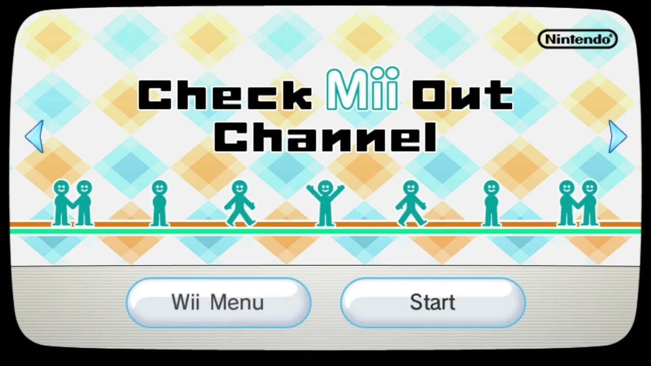 Check Mii Out Channel - Main Menu (Stranded in space)