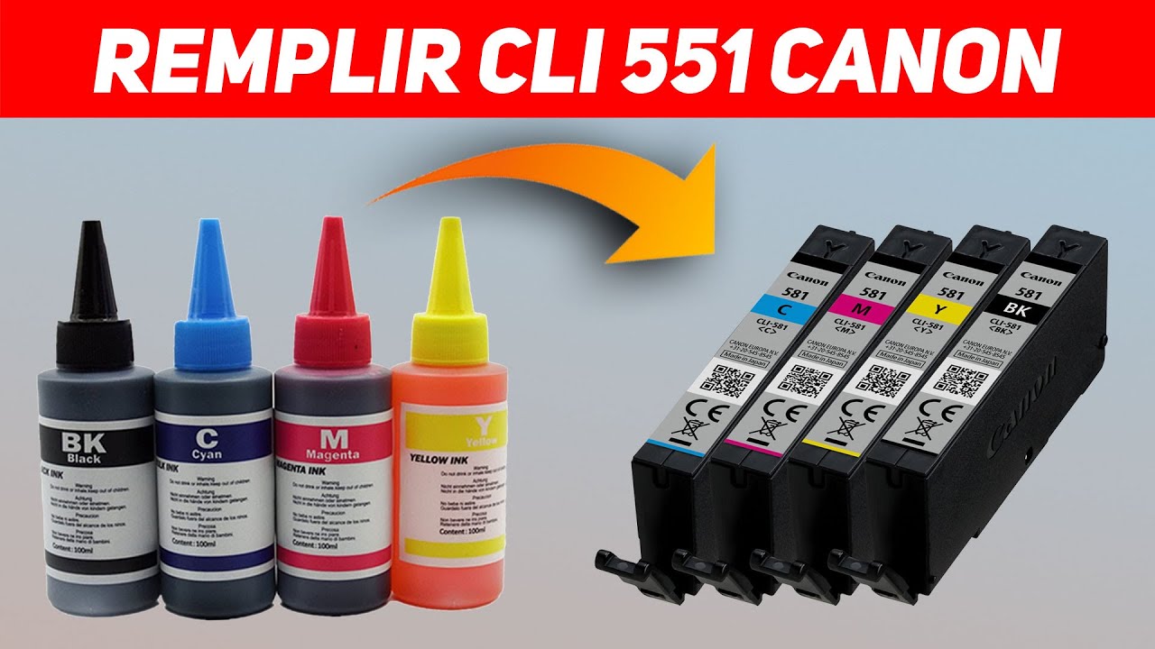 [TUTO] Remplissez vos cartouches CANON ! (2021)