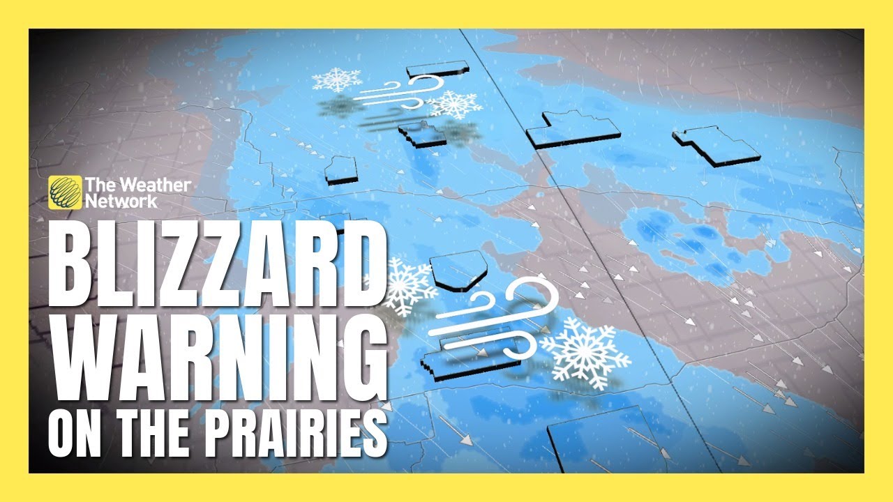 Blizzard Warning Issued for Parts of Alberta and Saskatchewan Saturday | #forecast