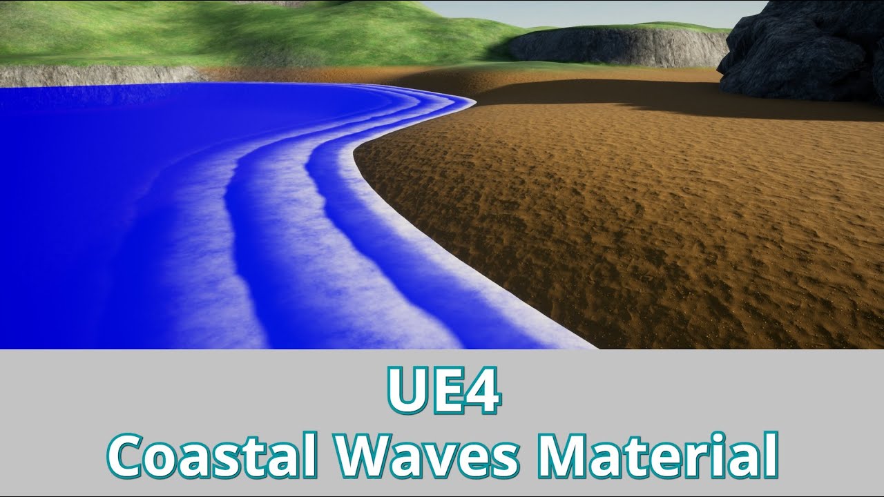 Coastal Waves Material