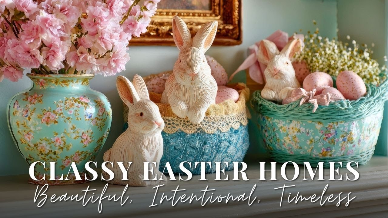 Timeless Easter Decor 2026: Vintage, Modern & Sustainable Ideas
