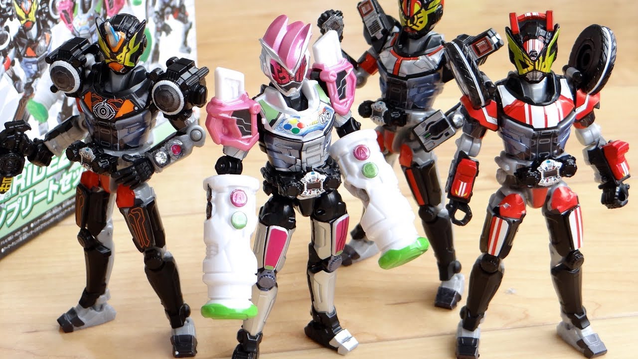 アーマータイム祭り！装動 RIDE2 コンプセット レビュー！エグゼイド・ドライブ・ゴースト・ファイズ  仮面ライダージオウ