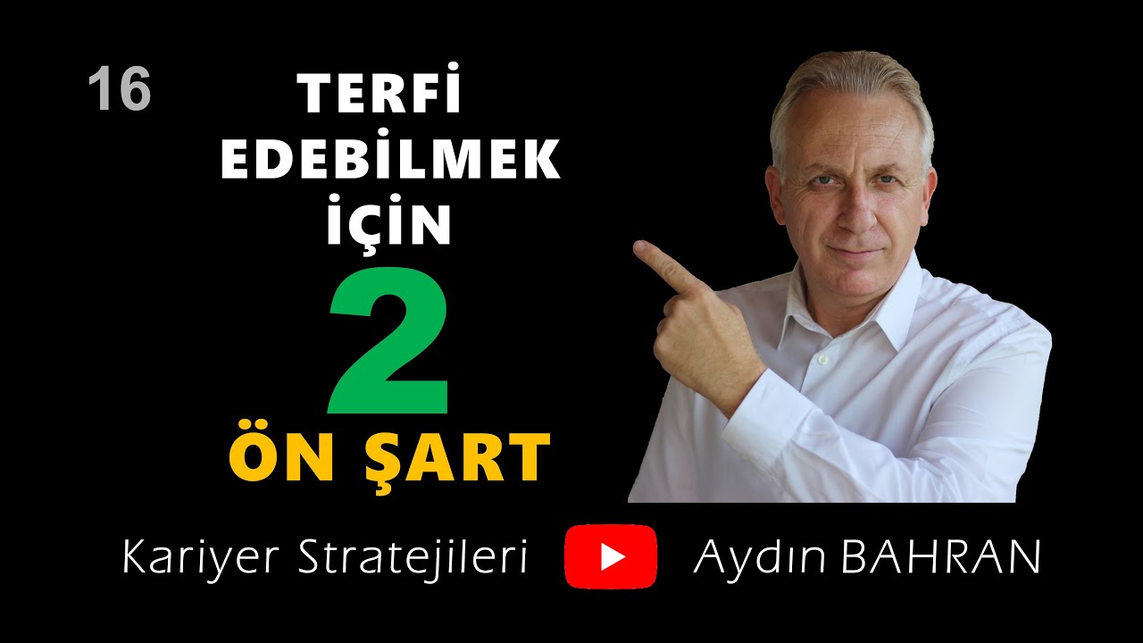 Terfi Edebilmek İçin 2 KİŞİLİK ÖZELLİĞİ