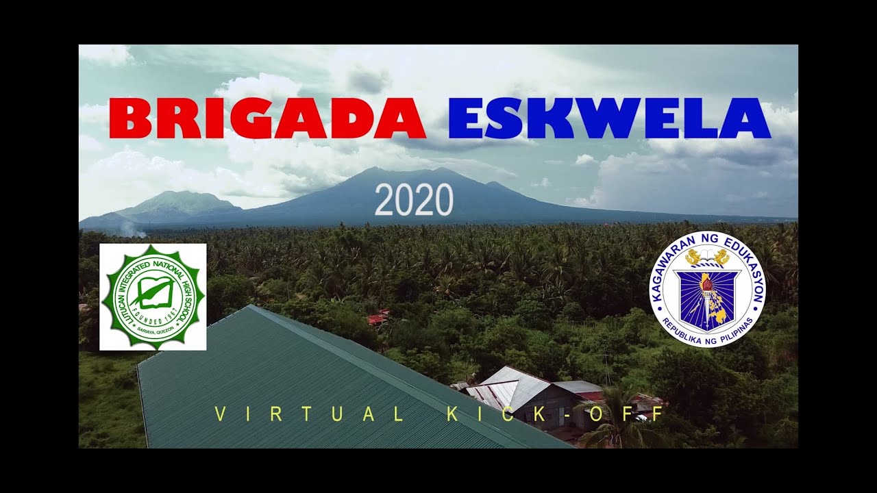 Lutucan Integrated National High School - Brigada Eskwela 2020 Virtual Kick-off
