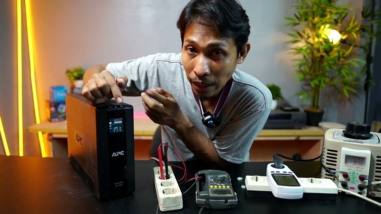 UPS APC 900 PRO REVIEW TESTING STABILISER YANG KATANYA RAJANYA UPS