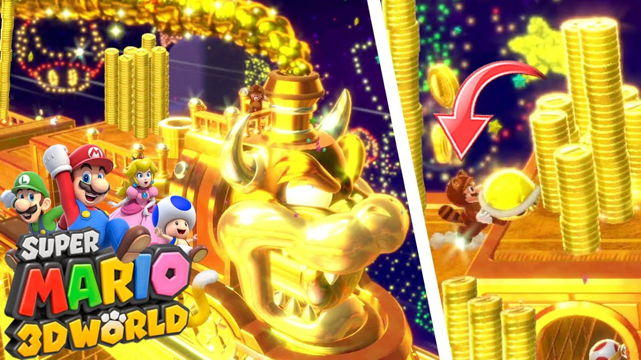 NO HABÍA VISTO UN BONUS SECRETO TAN PODEROSO 😲💰 - Super Mario 3D World #4 - Switch | ZetaSSJ