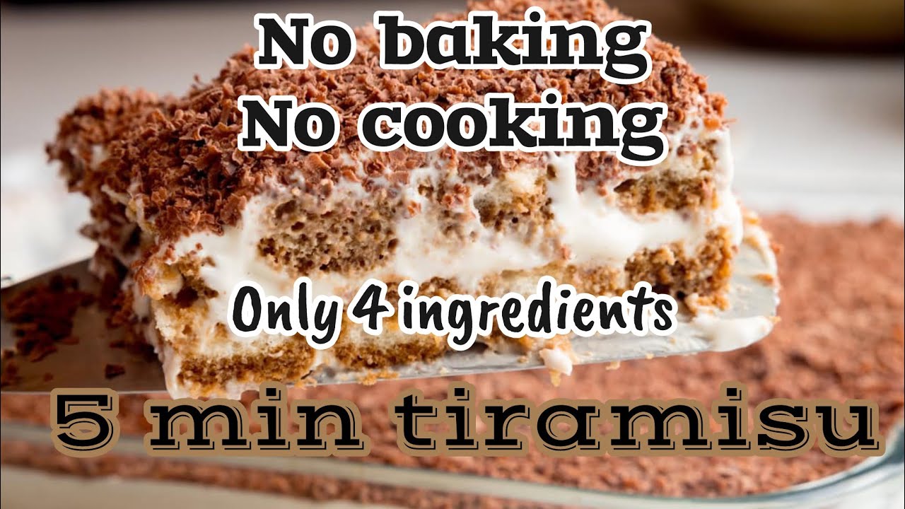 No Baking, No cooking, Only 4 ingredient| 5 Min Instant dessert