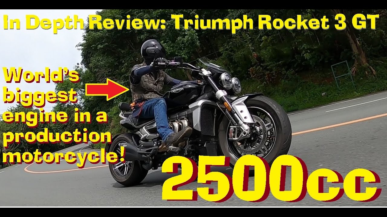 In Depth Review of the Triumph Rocket 3 GT (English Subs)
