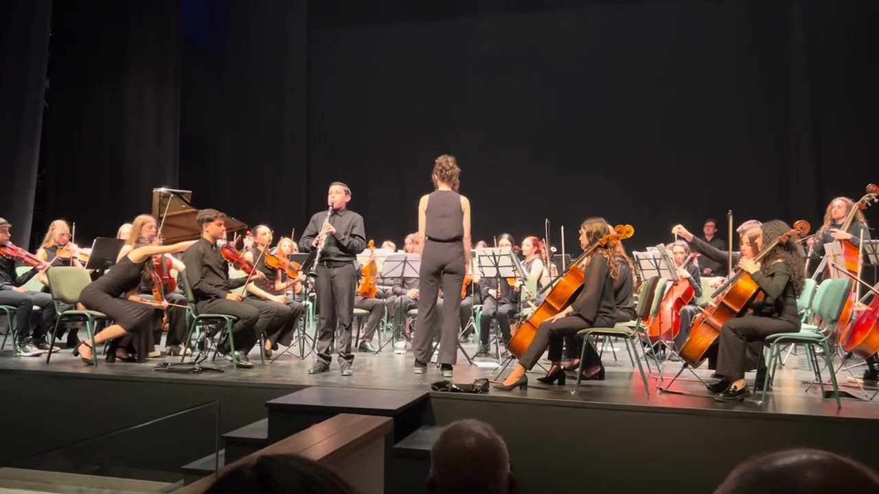 Concierto N. 1 para clarinete y orquesta, C. M. V. Weber. Allegro