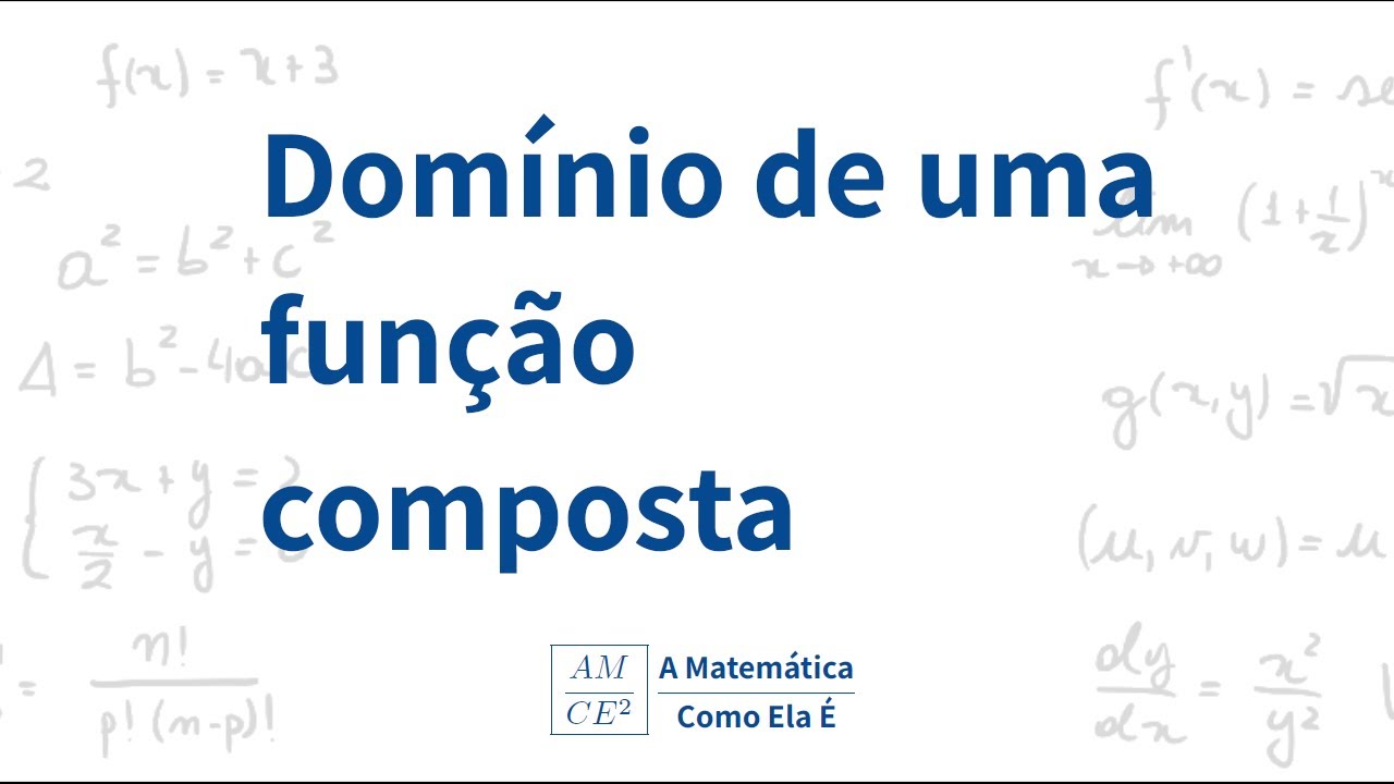 Domínio de uma função composta