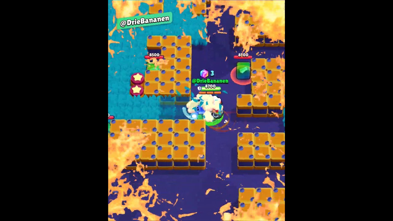 Динамик ненавидит тех, кто прячется в кустах😡 || #brawlstars #supercellcreator