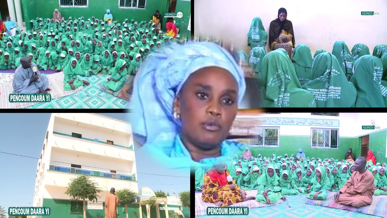 Péncoum Daara yi à la découverte de l'internat  Minanoul Bakhil Khadim de Soxna Mously Mbacké