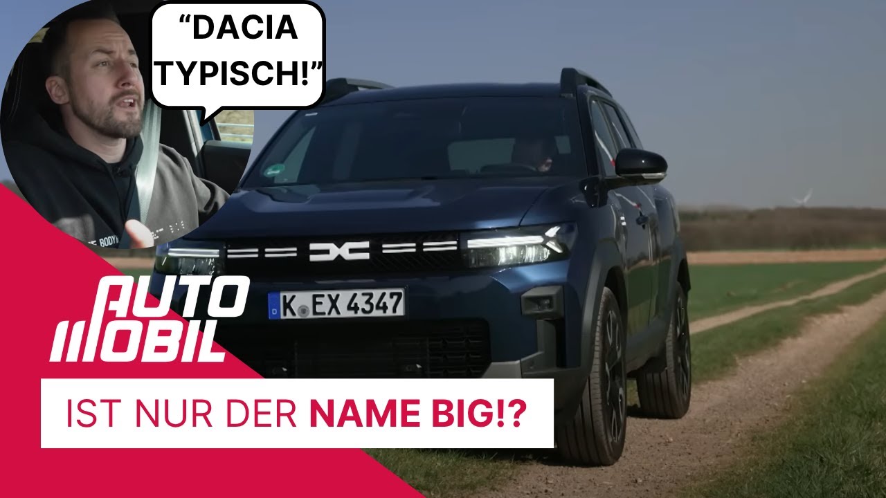 DACIA BIGSTER: EIN PREISWERTES SUV!? | auto mobil