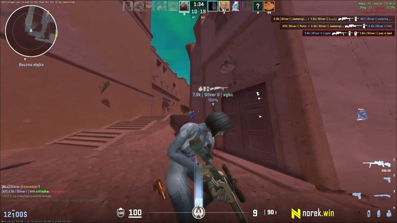 #cs2  HvH Highlights #2 | ft. Plaguecheat.cc, norek.win