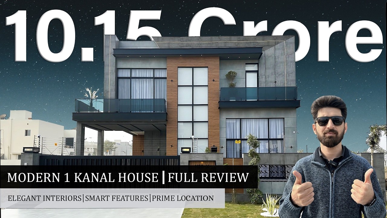 Stunning Contemporary 1 Kanal Home In Phase 7 DHA | Our Honest Review