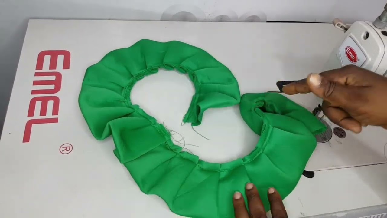 How to make a Turban Cap with rose.Kindly post yours here if you were able to do it yourself.