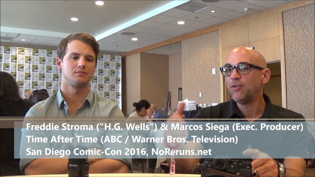 Time After Time Q&A with Freddie Stroma & Marcos Siega (SDCC 2016)