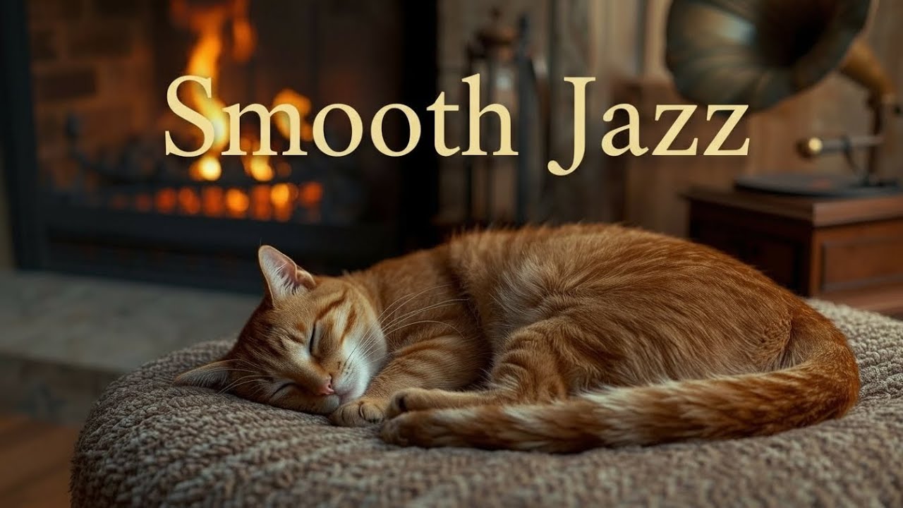 Smooth jazz | gentle saxophone melodies for calm and relaxation.