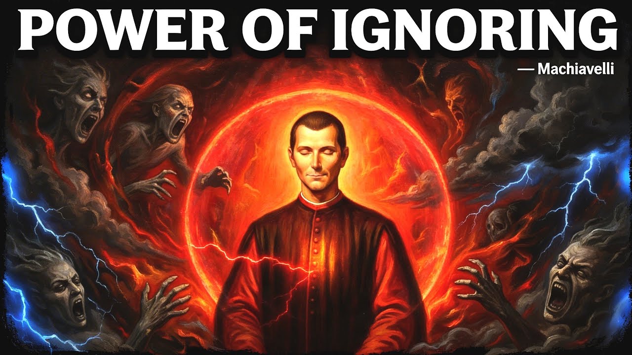 Art of Ignoring People | The Most Ruthless Power Move – Machiavelli’s Dark Psychology