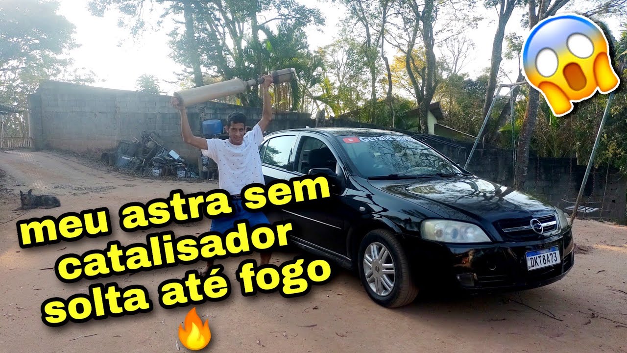 Astra sem catalisador / mudou o som ?