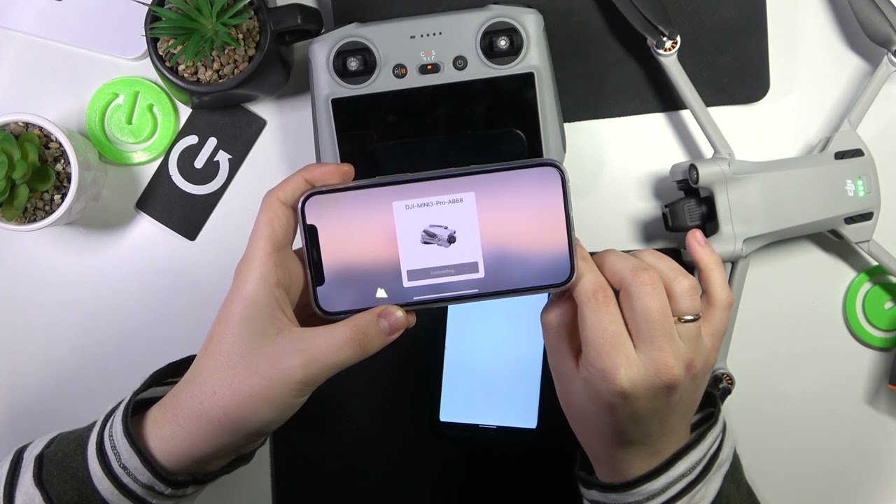 Как подключить DJI Mini 3 Pro к телефону