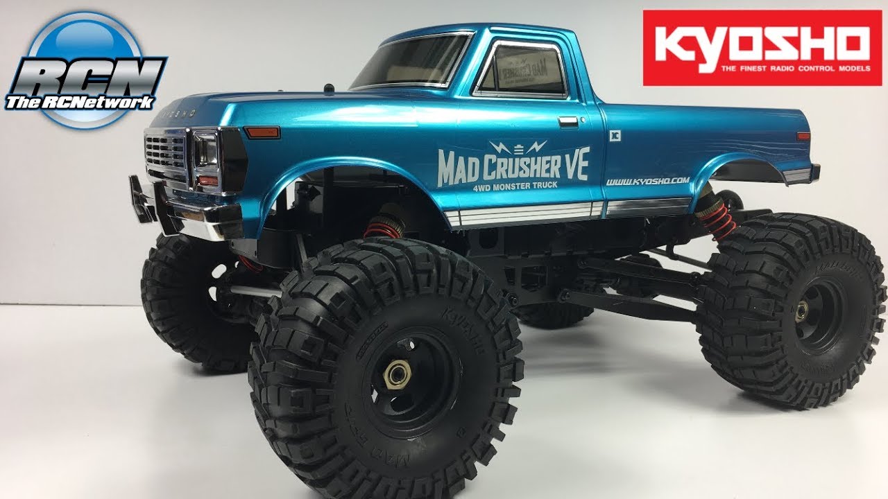 Kyosho Mad Crusher 1/8th 4wd Monster Truck RTR - Unboxing
