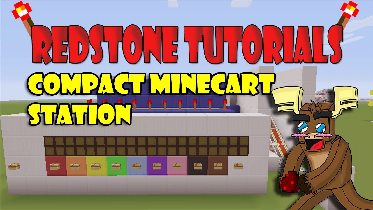 Compact Minecart Station 