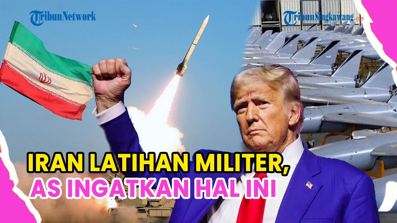 🔺UPDATE❗AS SENTIL IRAN TAK PROVOKASI SAAT GELAR LATIHAN MILITER DI SELAT HORMUZ