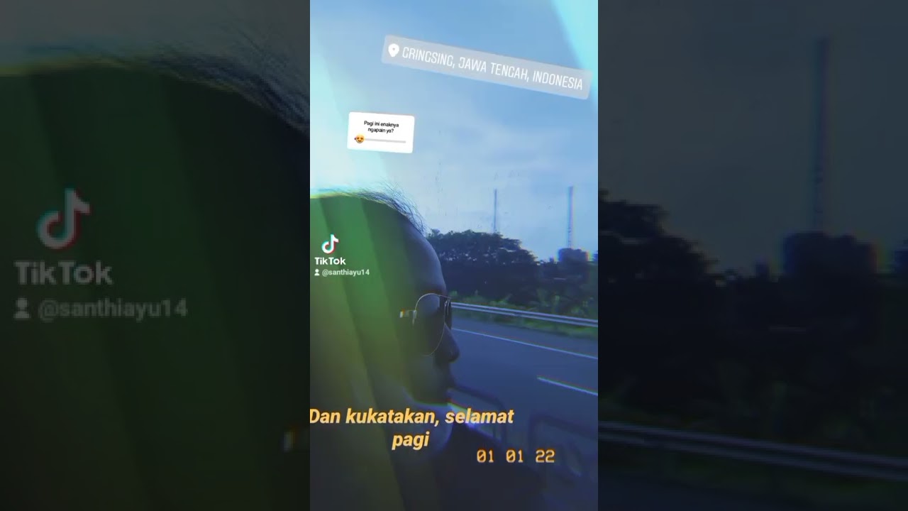 my trip goes to the middle of java #shorts #happynewyear2022 #tiktok #cintaindonesia