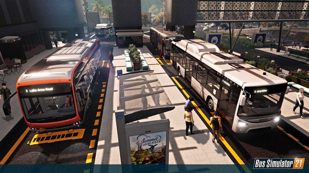 Bus simulator 21 first look and start. first mission! gameplay ep, 01