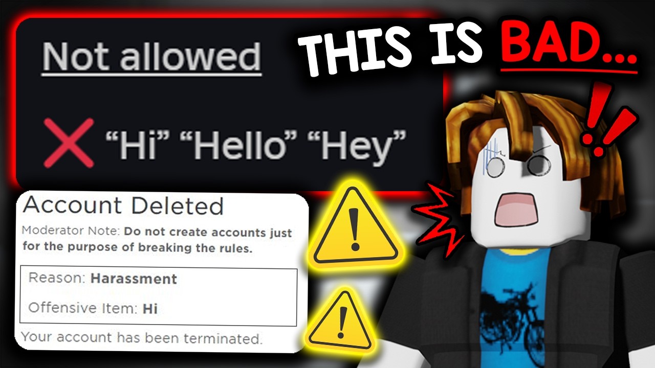 Новые правила чата в Roblox &mdash; это просто безумие...
