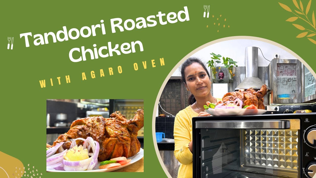Tandoori grilled chicken with agaro toaster and griller #swapnavaitla #agaro #disano #meekosam