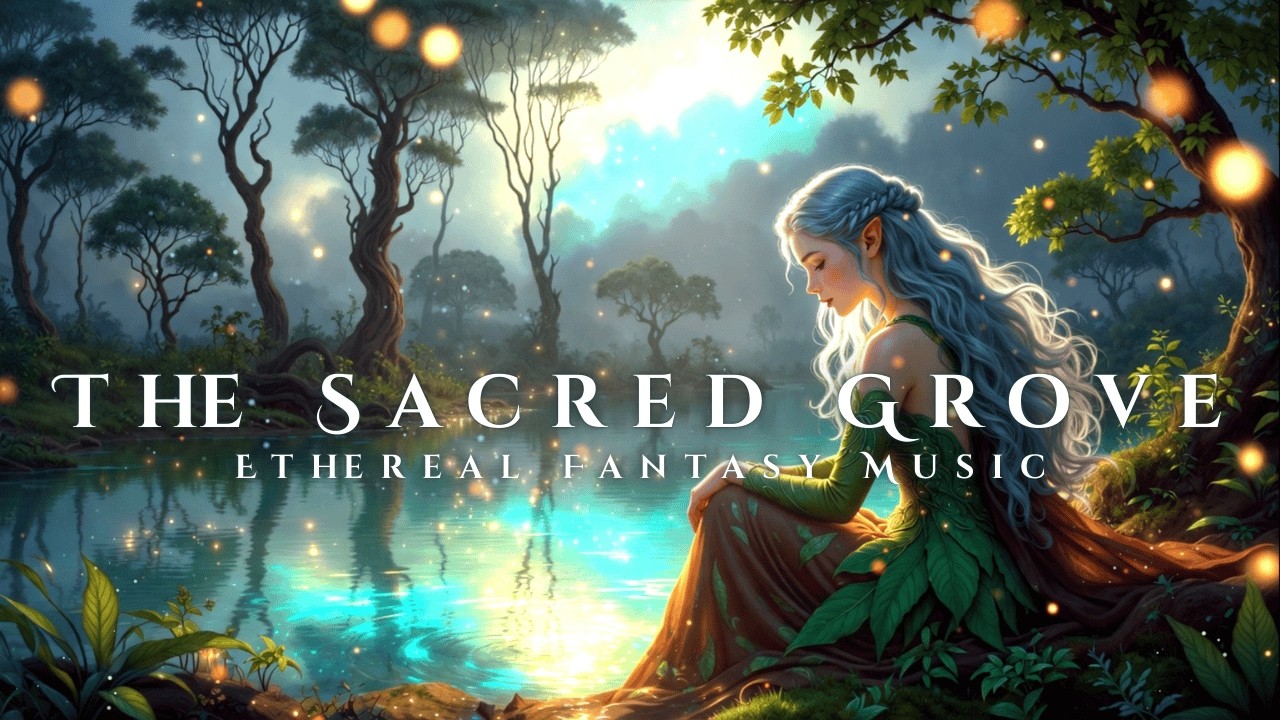 Elven Vocal Ambience 🌿 Sacred Forest Waters | Reading, Writing & D&D